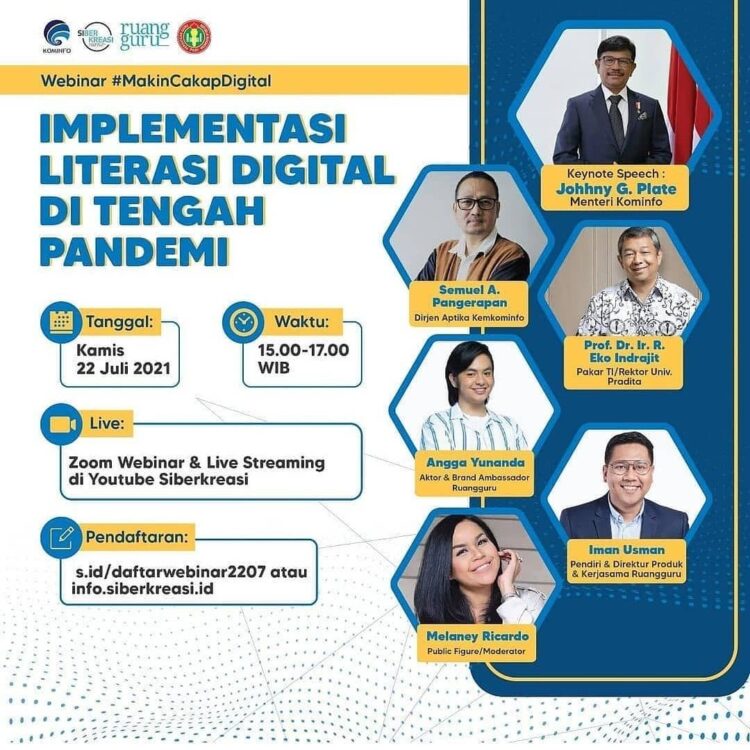 Implementasi Literasi Digital Di Tengah Pandemi PB PGRI