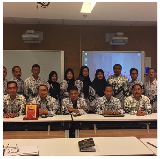 Sambangi PB PGRI, PGRI Belitung Timur Menimba Ilmu