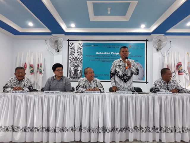 PGRI Sulteng Adakan Lokakarya Menulis Digital