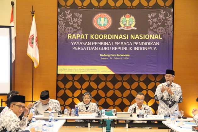 Lembaga Pendidikan PGRI Mencari Solusi Melalui Rakornas YPLP