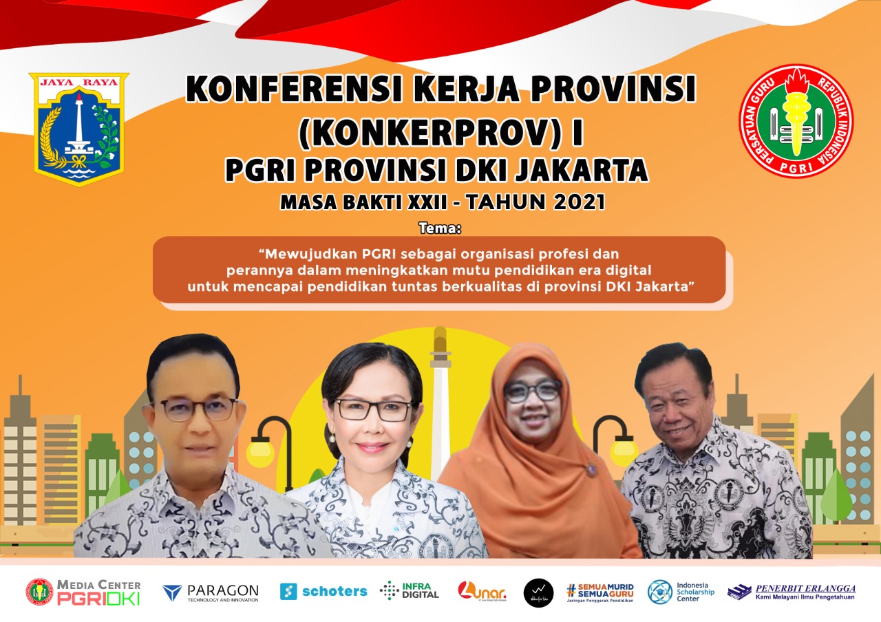 PGRI Provinsi DKI Jakarta Adakan Konkerprov I Tahun 2021
