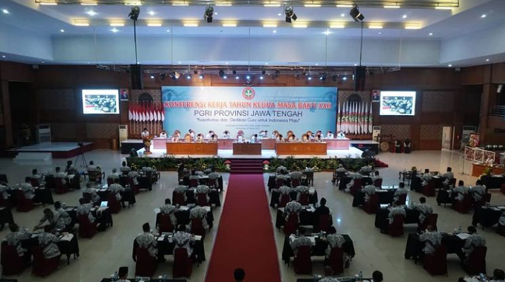 PGRI Jawa Tengah Laksanakan Konkerprov II Tahun 2021
