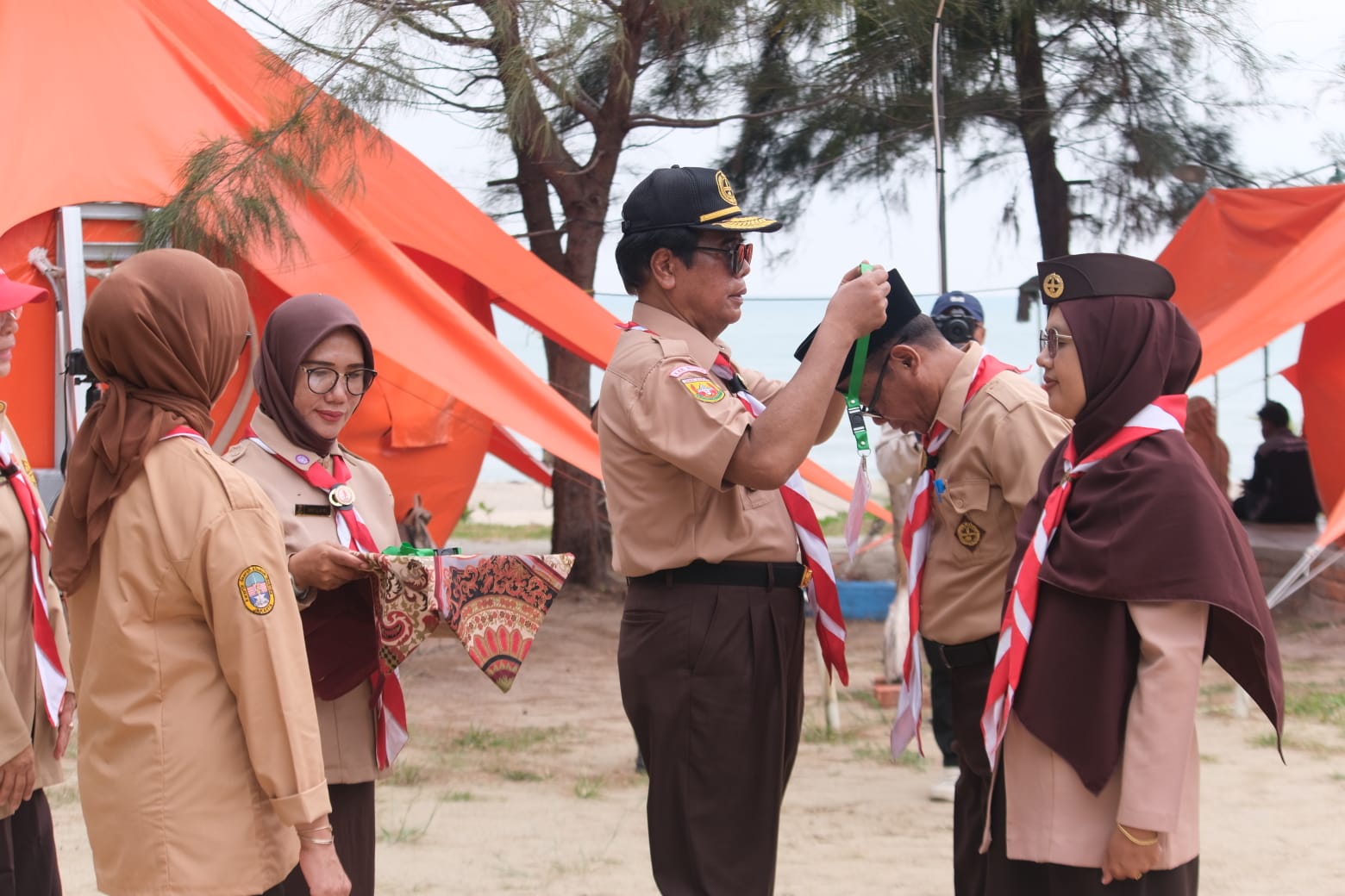 Kemah Bakti Gerakan Revolusi Mental PGRI Provinsi Bangka Belitung