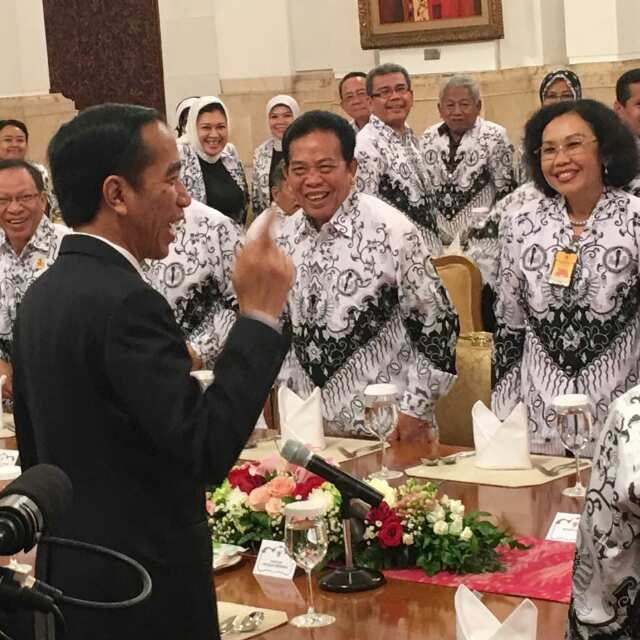 Presiden Jokowi Setuju PGRI sebagai Organisasi Profesi